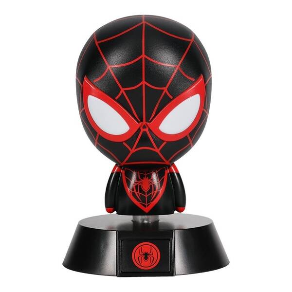 Dekorativní LED Paladone Icon Light Miles Morales černé/červené

