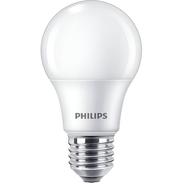 Žárovka LED Philips A60 klasik, 8W, E27, teplá bílá, 3ks 

