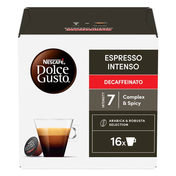 Kapsle pro espressa NESCAFÉ Espresso Intenso Decaffeinato (16 ks) 


