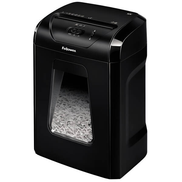 Skartovač Fellowes 12 C, 12 listů, 19l černá

