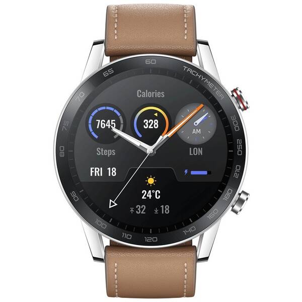 Chytré hodinky HONOR Watch Magic 2 46 mm - Minos Steel 

