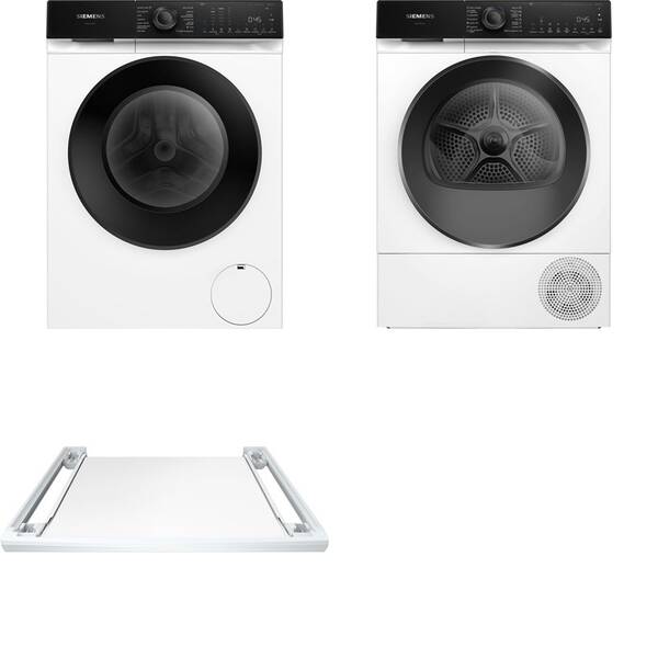 Set výrobků Siemens WG54H2A4CS + WQ45H2B3CS + WZ27500 bílý

