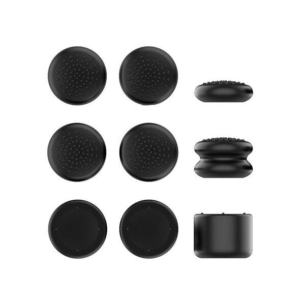 Silikonové krytky iPega SW2026B - Joy-Con Nintendo Switch 2, 6 ks černé

