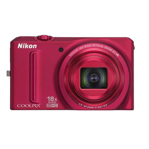 Digitální fotoaparát Nikon S9100 červený

