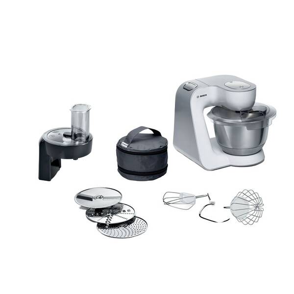 Kuchyňský robot Bosch MUM58210 stříbrná barva
