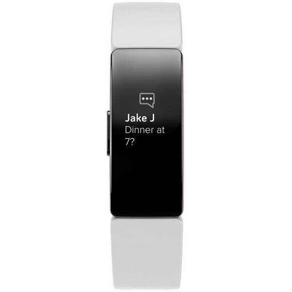 Fitness náramek Fitbit Inspire HR - White/Black 

