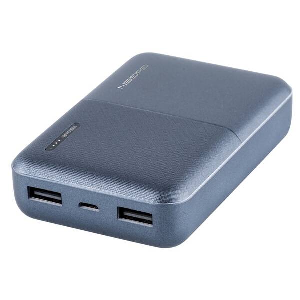 Powerbanka GoGEN 10000 mAh, metalická modrá

