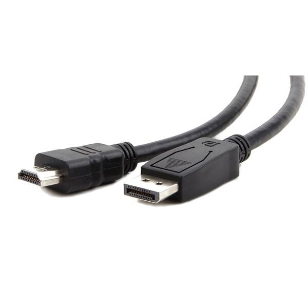 Kabel Gembird DisplayPort/HDMI, 1,8m černý

