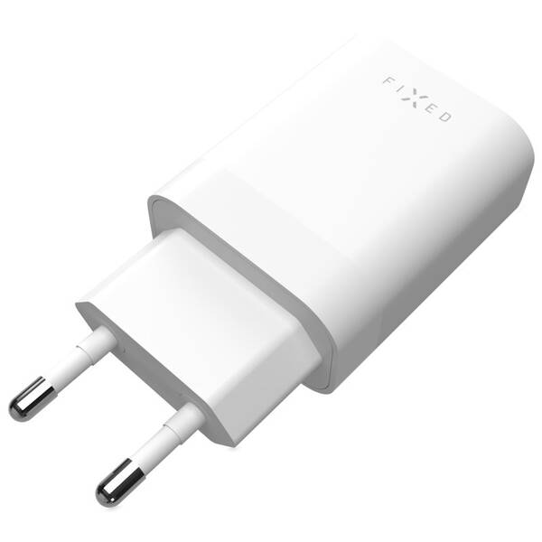 Nabíječka do sítě FIXED 2x USB-C PD, 35W bílá

