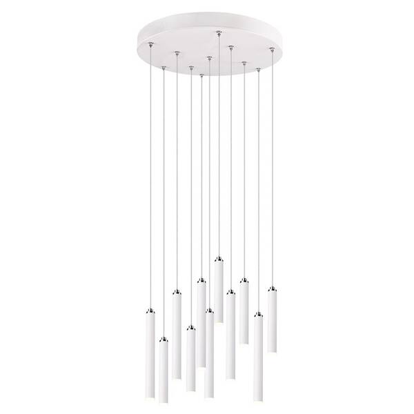 Závěsné svítidlo TRIO Tubular bílé

