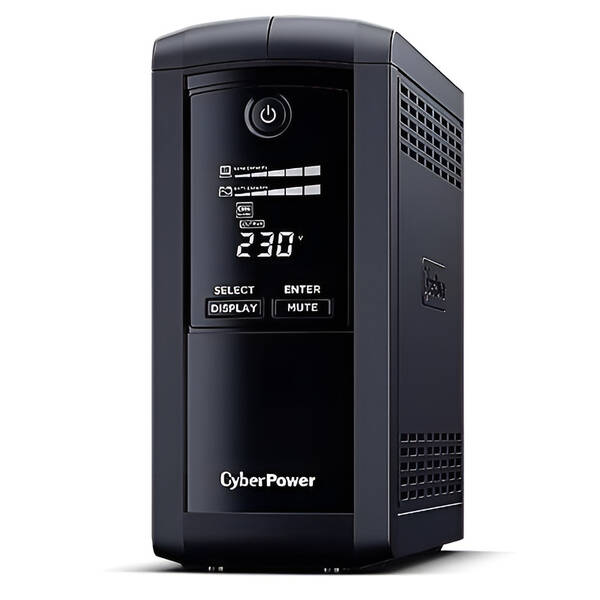 Záložní zdroj CyberPower Value PRO SERIE GreenPower UPS 1000VA/550W, IEC zásuvky 

