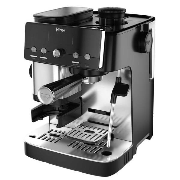 Pákový kávovar Ninja ES301EU Luxe Café MINI černý/stříbrný

