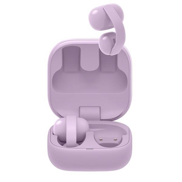 Sluchátka Sony LinkBuds Clip fialová

