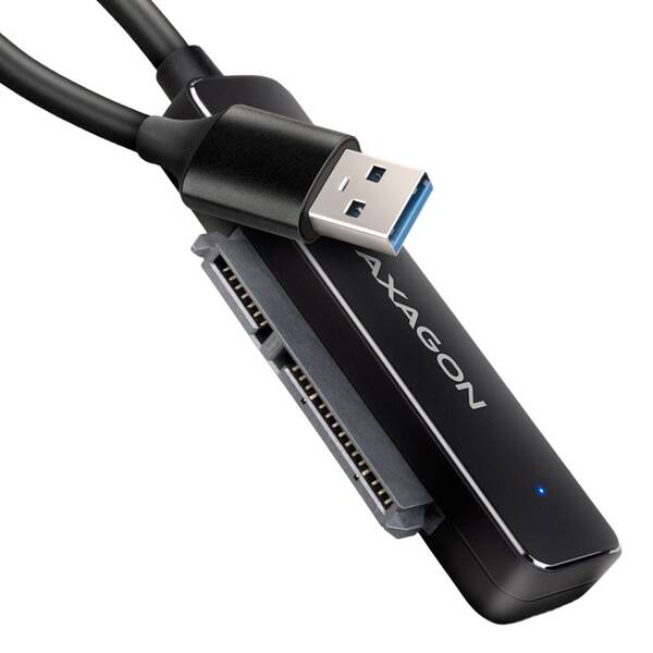 Adaptér Axagon SLIM USB 5Gbps - SATA 6G 2.5" SSD/HDD černý

