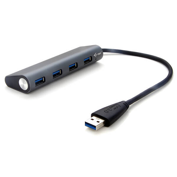 USB Hub i-tec USB 3.0 / 4x USB 3.0 černý


