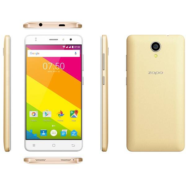 Mobilní telefon Zopo Color C2 zlatý

