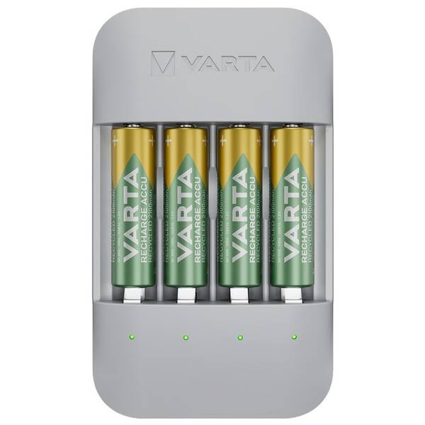 Nabíječka Varta Eco Charger Pro Recycled 4x AA 2100mAh 

