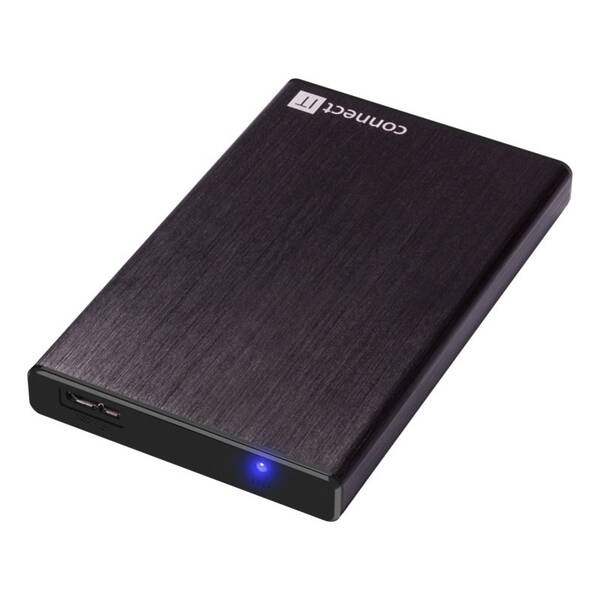 Box na HDD Connect IT CI-1044, 2,5" SATA, USB 3.0 černý

