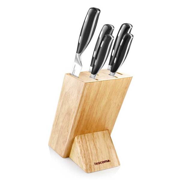 Sada kuchyňských nožů Tescoma GrandCHEF, s 5 noži nerez/dřevo

