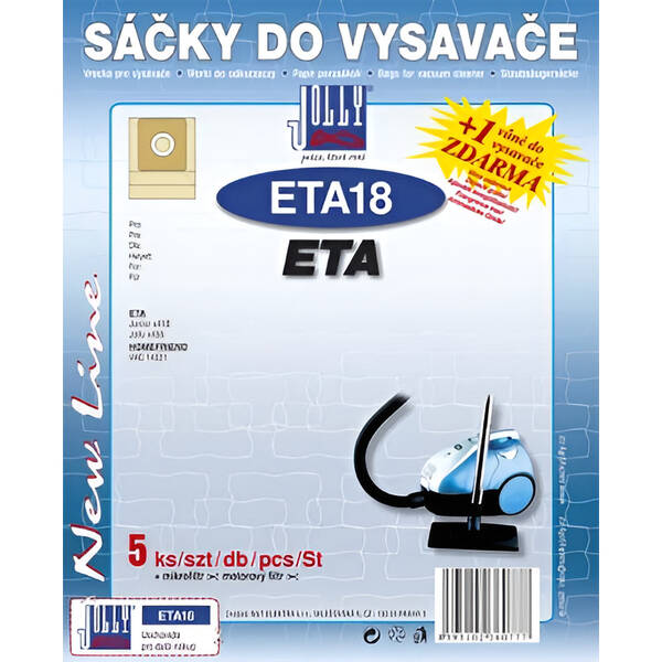 Sáčky do vysavače Jolly ETA 18 (5 ks) 

