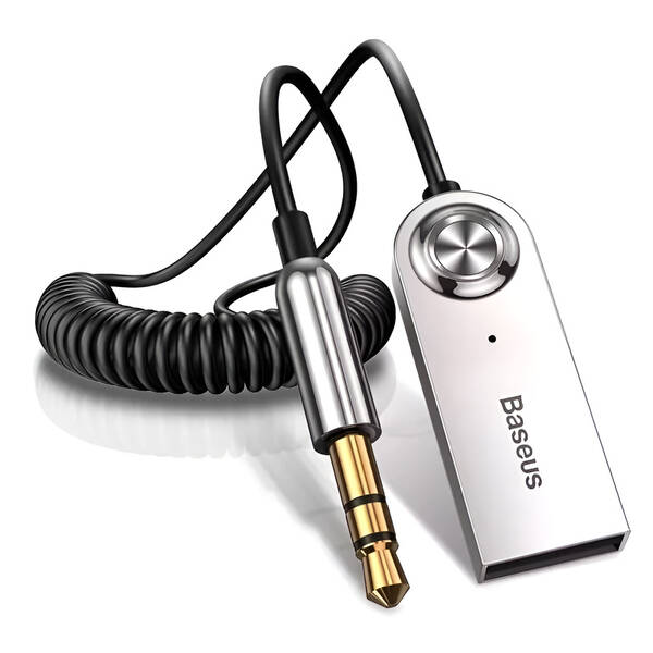 Bluetooth audio přijímač Baseus BA01 černá/stříbrná

