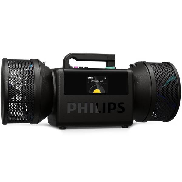 Přenosný reproduktor Philips TAMS80B Tube černý

