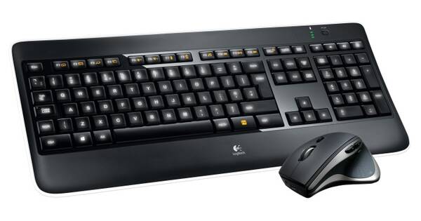 Klávesnice s myší Logitech MX800, US černá

