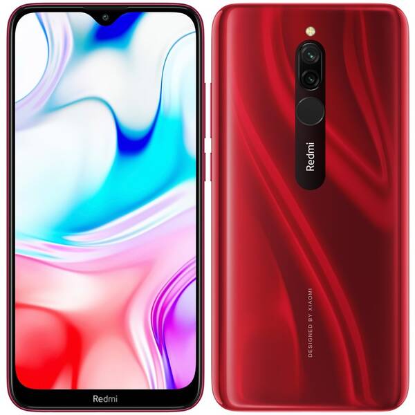 Mobilní telefon Xiaomi Redmi 8 64 GB Dual SIM červený

