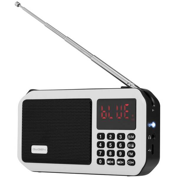 Radiopřijímač GoGEN FMP 125 BTW bílý

