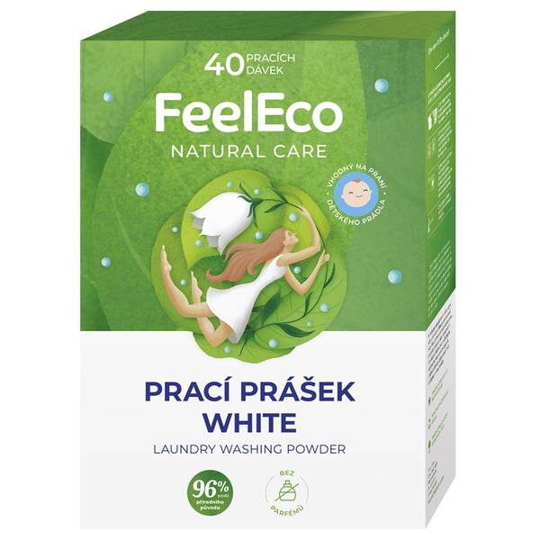 Prací prášek FeelEco White 2,4 kg 

