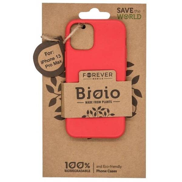 Kryt na mobil Forever Bioio na Apple iPhone 13 Pro Max červený

