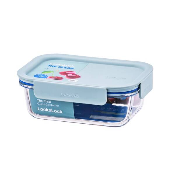 Dóza na potraviny Lock&lock CLEAR 630 ml sklo

