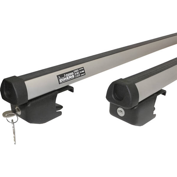 Příčníky Diheng 120 cm uzamykatelný aluminium (2 ks) 

