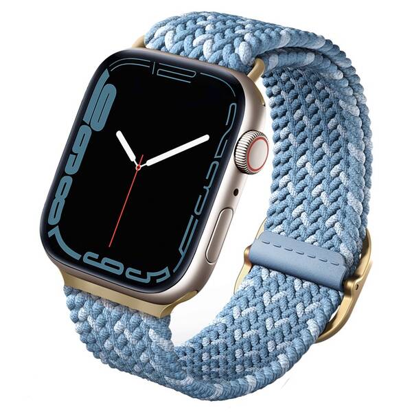 Řemínek Uniq Aspen Designer Edition na Apple Watch 38/40/41mm modrý

