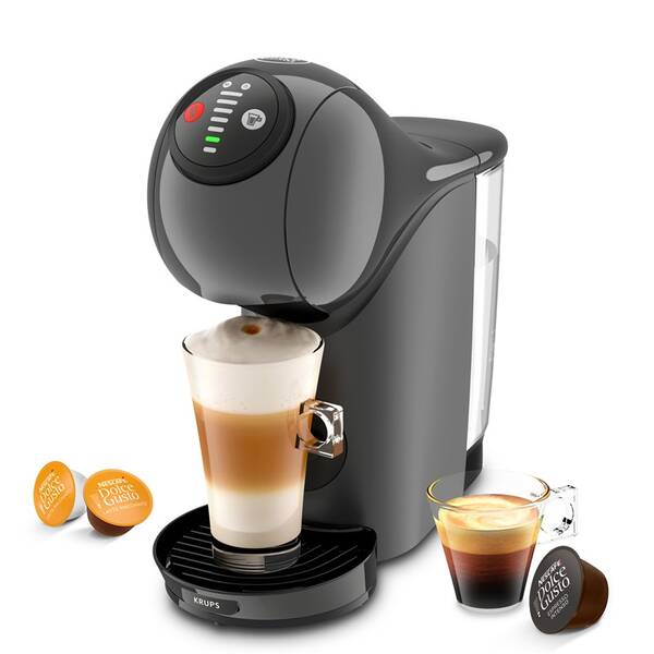 Kapslový kávovar Krups KP243B10 NESCAFÉ Dolce Gusto Genio S antracitová barva
