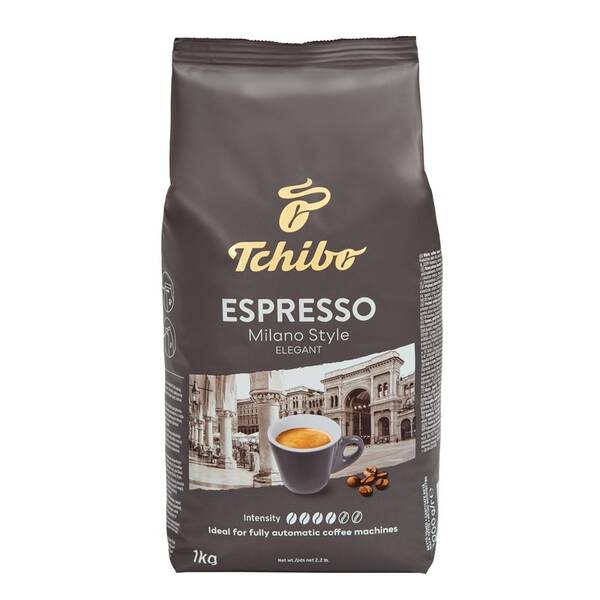 Káva zrnková Tchibo Espresso Milano Style 1 kg 
