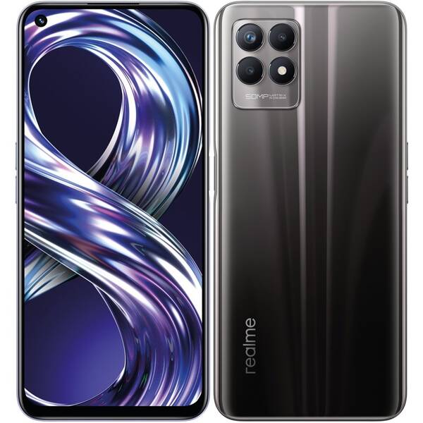Mobilní telefon realme 8i 4GB/64GB - Space Black 

