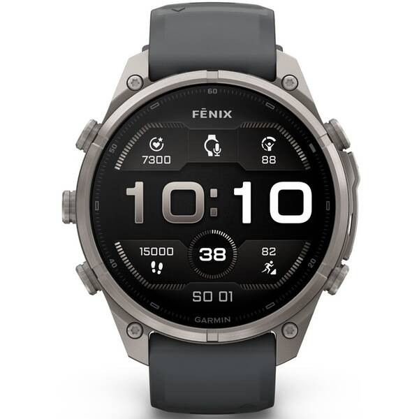Chytré hodinky Garmin fēnix 9 Pro (inReach) - 47 mm, AMOLED grafitové

