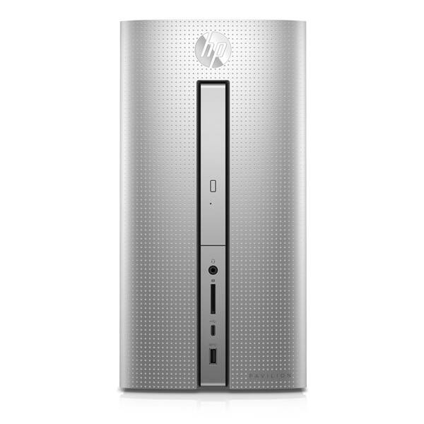 Stolní počítač HP 570-p050nc stříbrný

