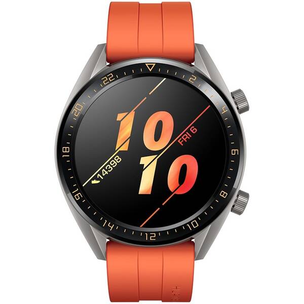 Chytré hodinky Huawei Watch GT Active oranžový

