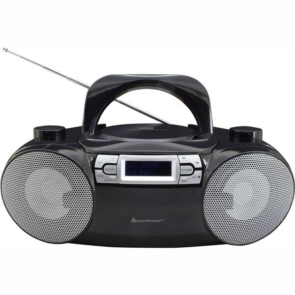 Radiopřijímač DAB+/CD Soundmaster SCD8100SW černý

