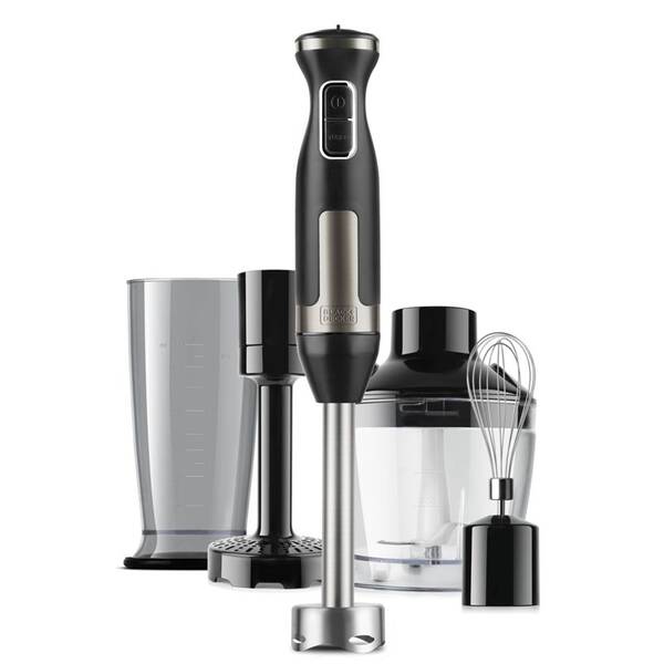 Ponorný mixér Black+Decker BXHBA1500E černý/nerez

