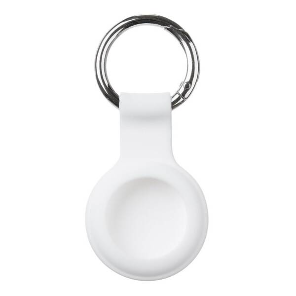 Pouzdro Tactical Beam Silicone pro Apple AirTag bílé


