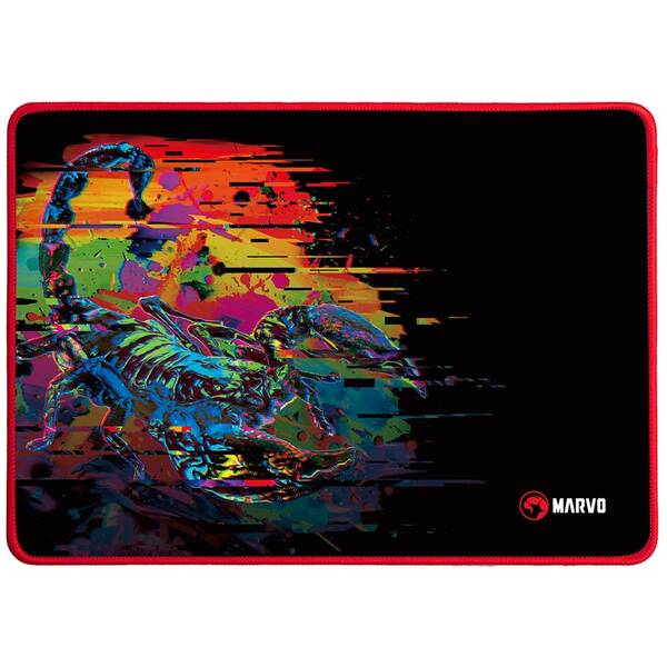 Podložka pod myš Marvo G15, 35 × 25 cm černá

