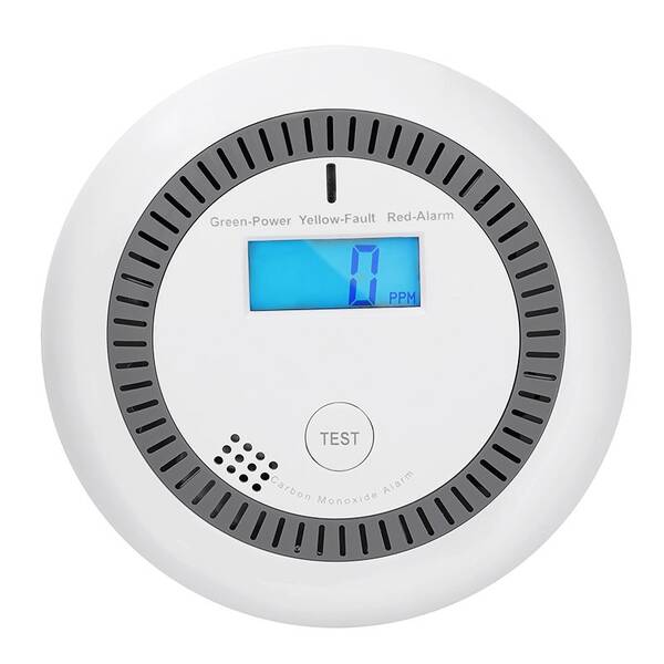 Detektor oxidu uhelnatého Solight CO + alarm, 85dB, 3x AAA bílý

