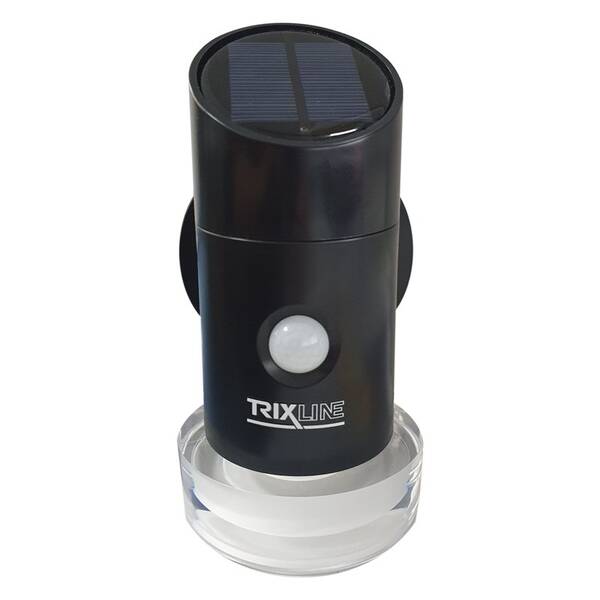 Venkovní lampička Trixline TR-65 LED solární černá


