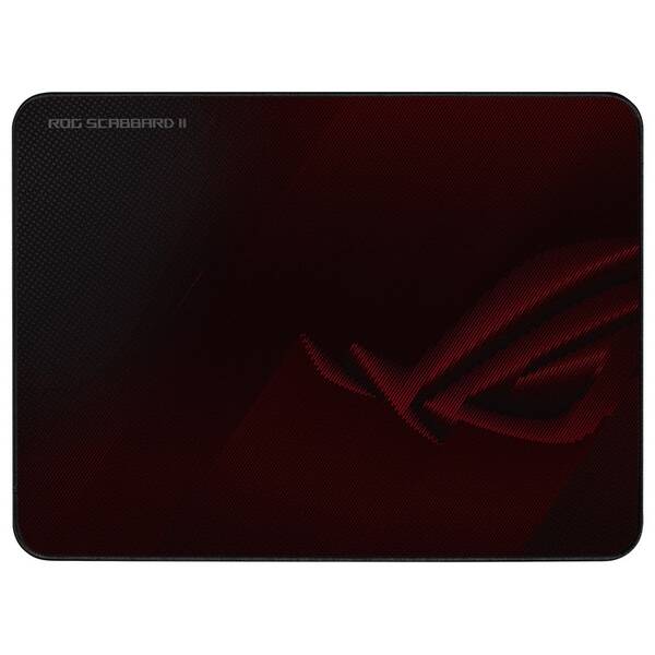 Podložka pod myš Asus ROG SCABBARD II 36 x 26 cm černá/červená


