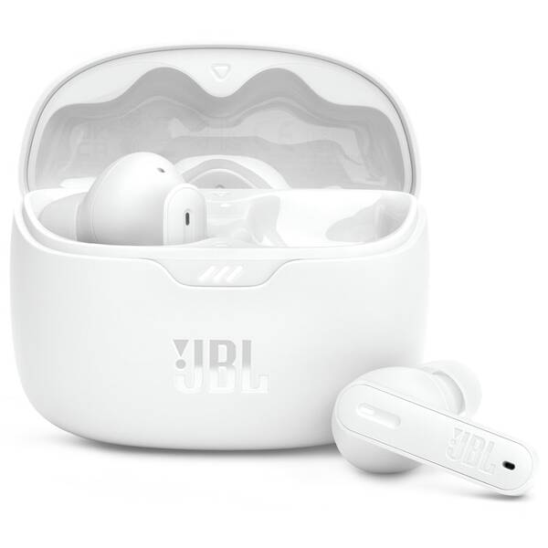 Sluchátka JBL Tune Beam bílá

