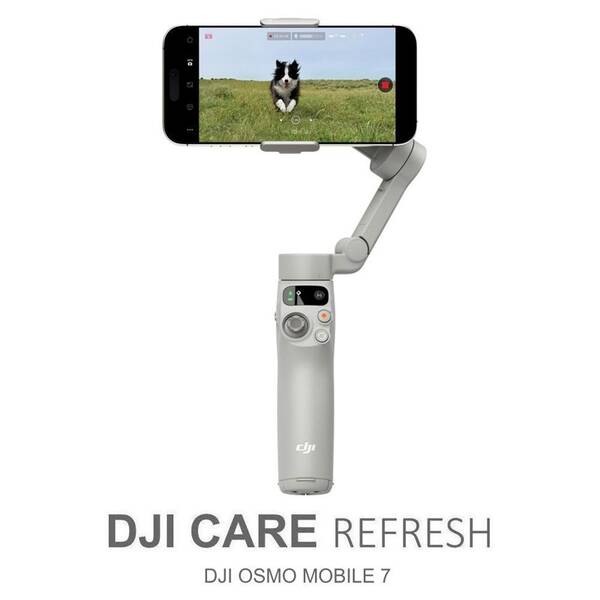 Rozšířená záruka DJI Card Care Refresh 1-Year Plan (Osmo Mobile 7) EU 

