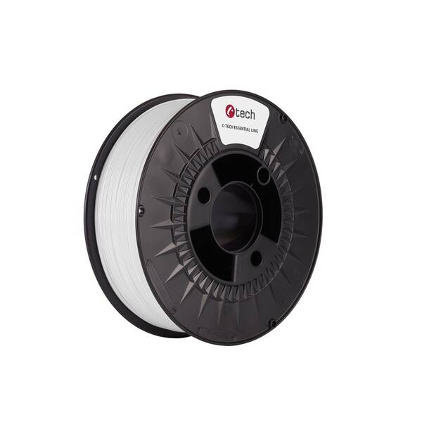 Filament C-Tech ESSENTIAL LINE, PLA, 1,75mm, 1kg bílý

